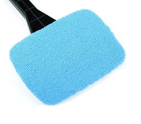 Car Windshield Cleaner Brush Kit Car Inside Window Cleaning Wash Tool  Microfiber Wand with Handle Auto