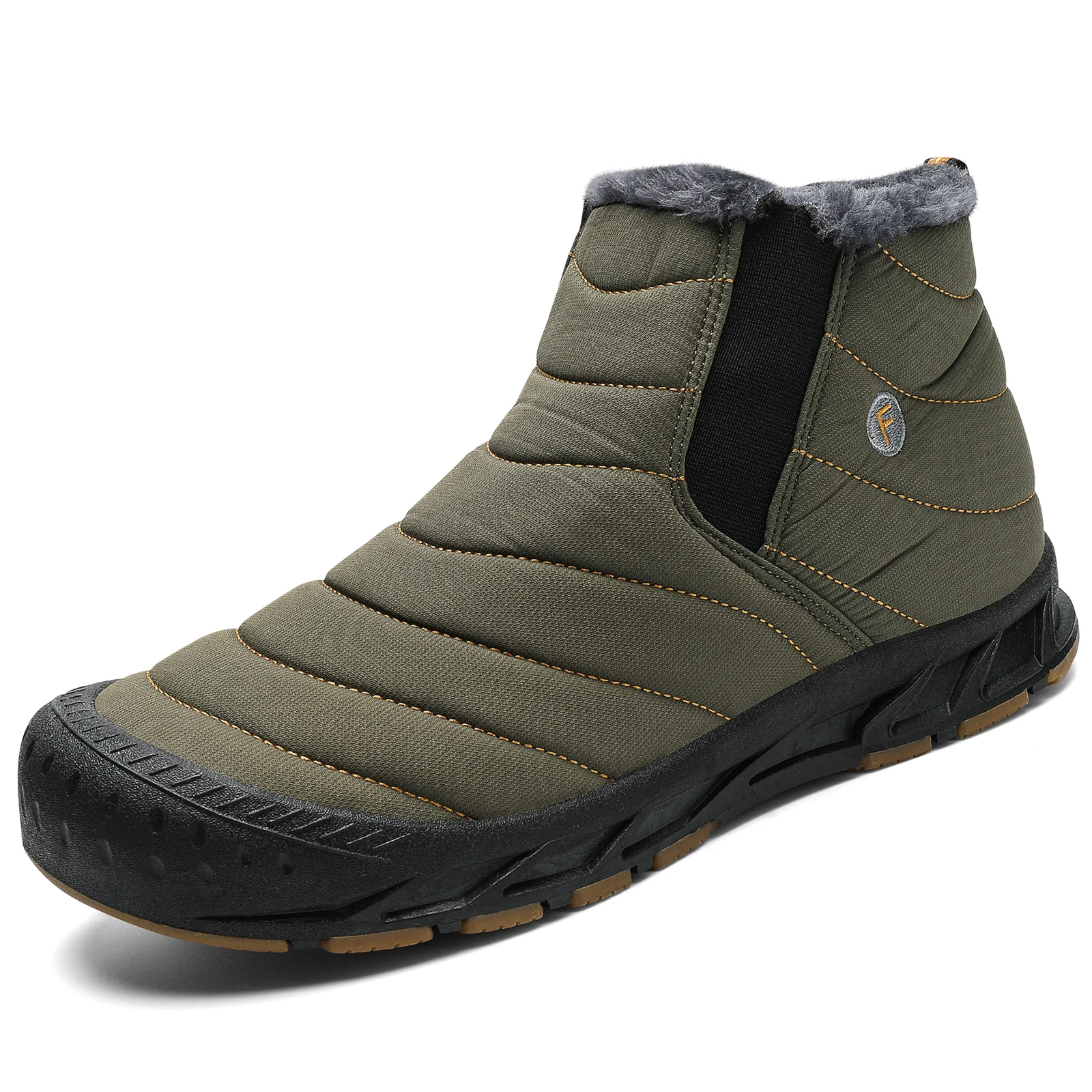 

Winter Men's Boots Plush Warm Men Snow Boots Plus Size Waterproof Boots Outdoor Comfortable Men Ankle Boots Winter Men Sneakers