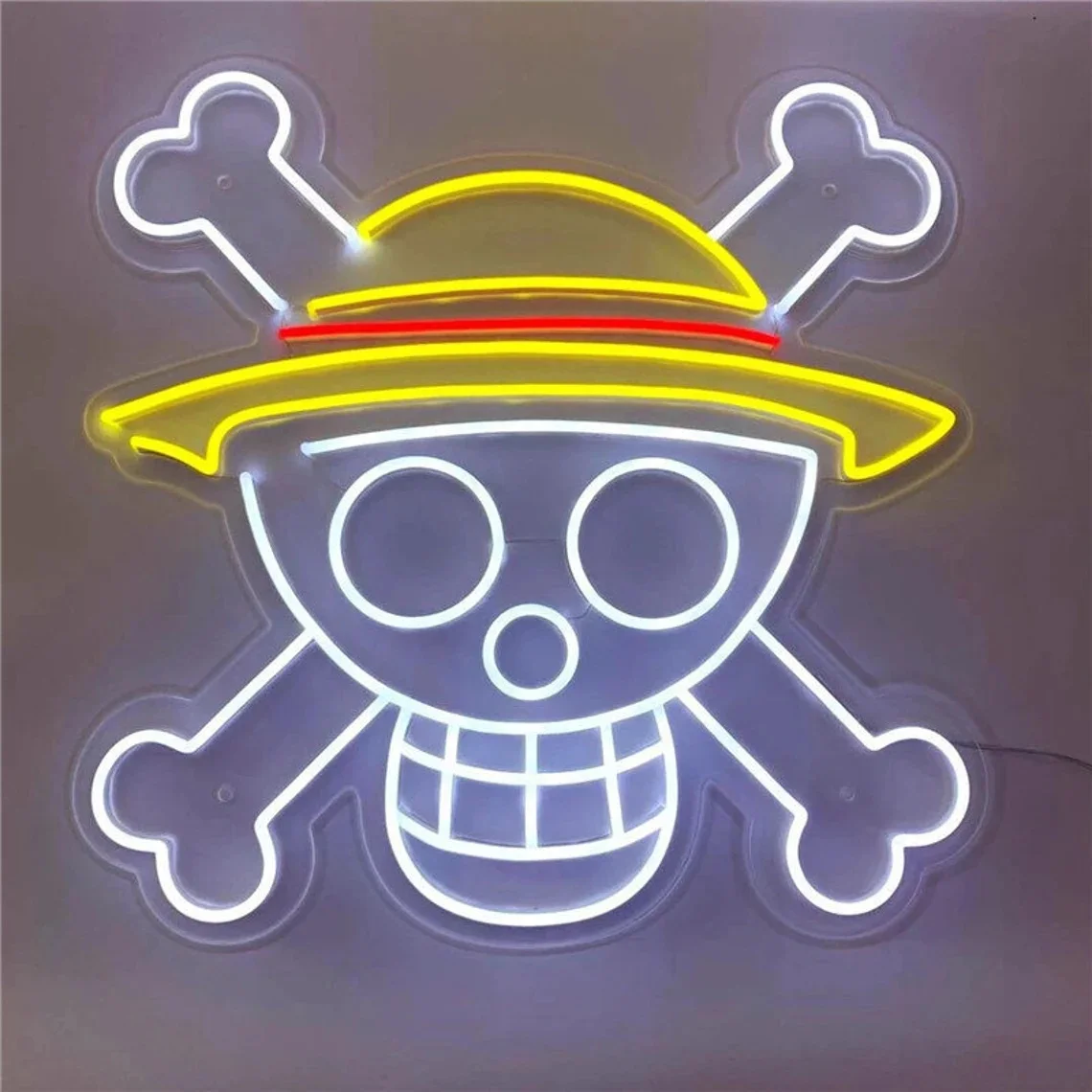 

Skull Custom Neon Sign Anime Skull LED Neon Sign Cartoon Neon Sign Wall Decor Home Decor Sign