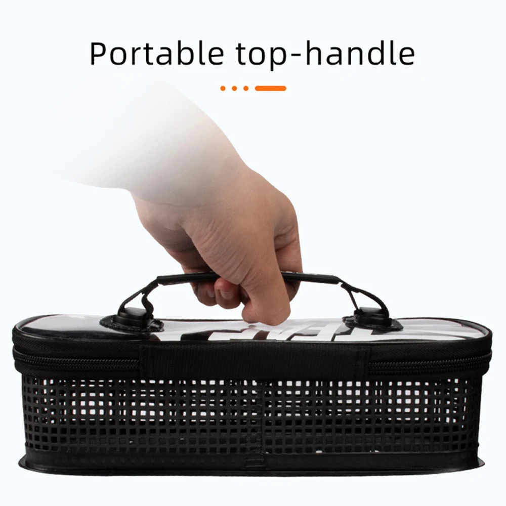 Portable Anti-corrosion Fishing Metal Casting Jig Lure Bag Thicken