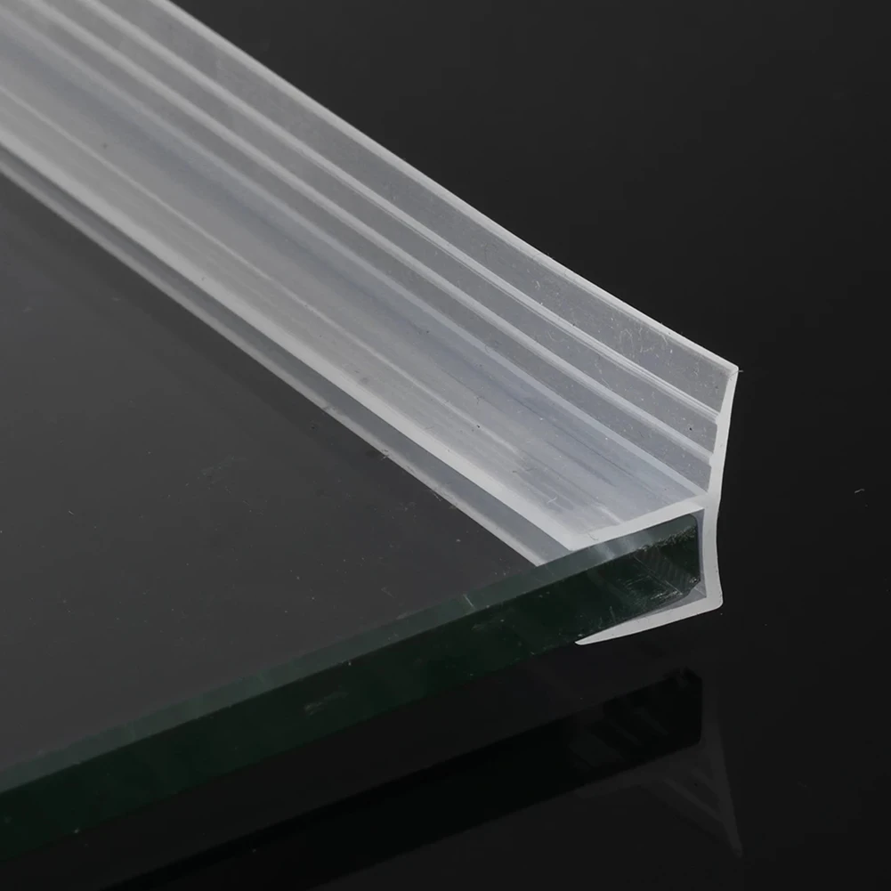 2M 6/8/10/12mm Seal Strip Screen Door Bathroom Shower Water Silicone F/U Shape Door Draft Blocker Acoustic Insulation Strip