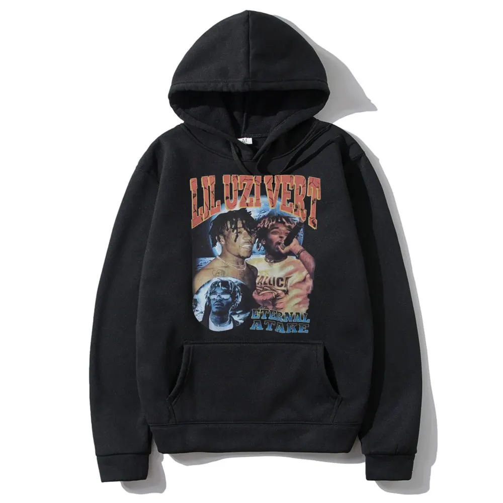 

Rapper Lil Uzi Vert Eternal Atake print Hoodies Print Sweatshirts Men Women Sweatshirt Oversized Hoodie Pullovers Coat Tops