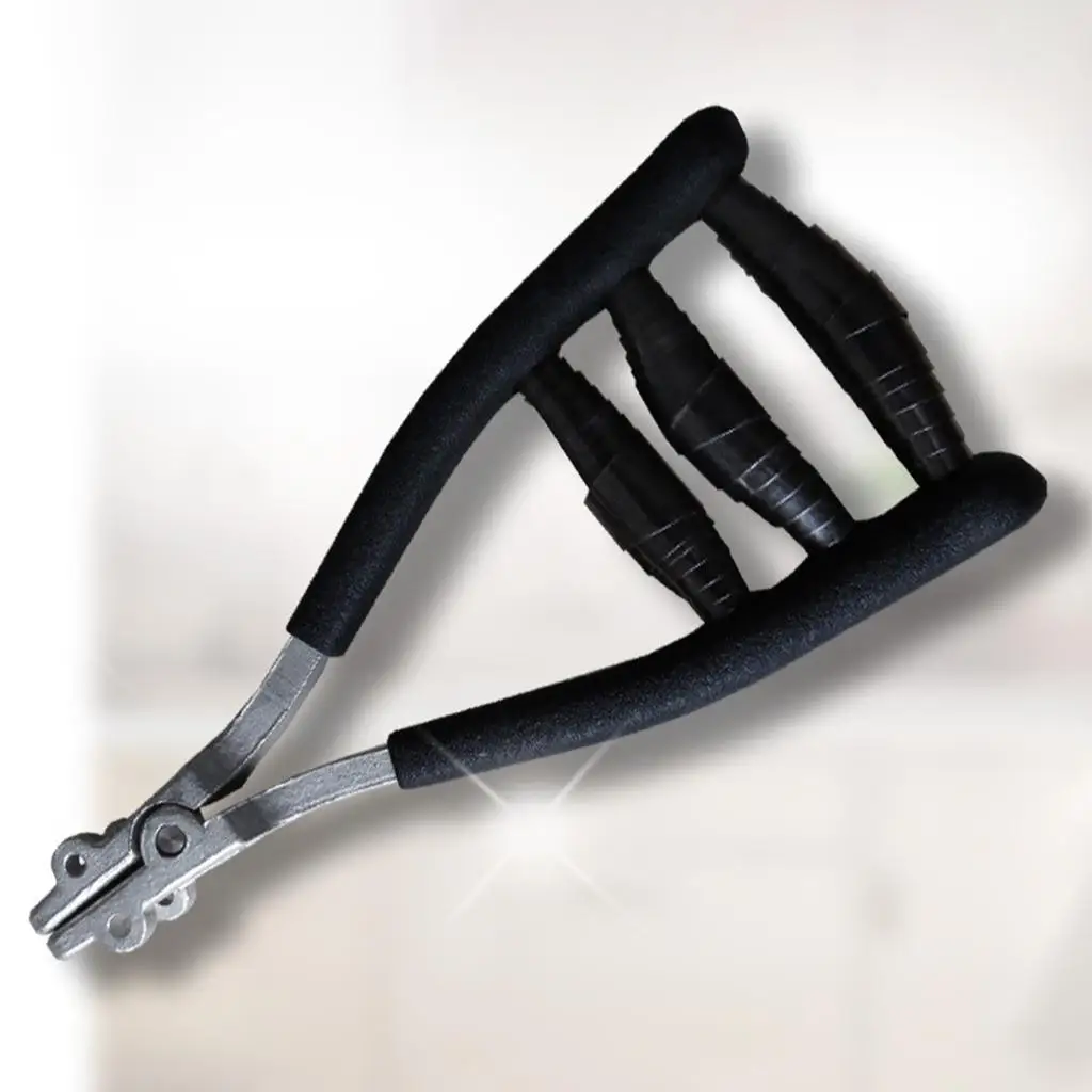 Machine A Corder Tennis Pince De Cordage Pour Raquette De Badminton, Pince De Démarrage Pour Raquette De Tennis, 3 Ressorts En Acier Pour Raquette De Tennis (Black Badminton à Corde