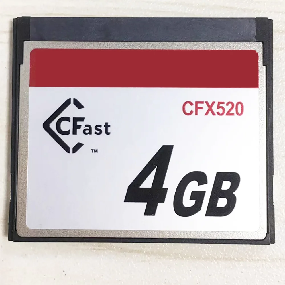 CFast 카드 4GB 산업용 등급 메모리 카드 플래시 카드 24PIN TS4GCFX520 SLC 카메라 산업용 제어 컴퓨터
