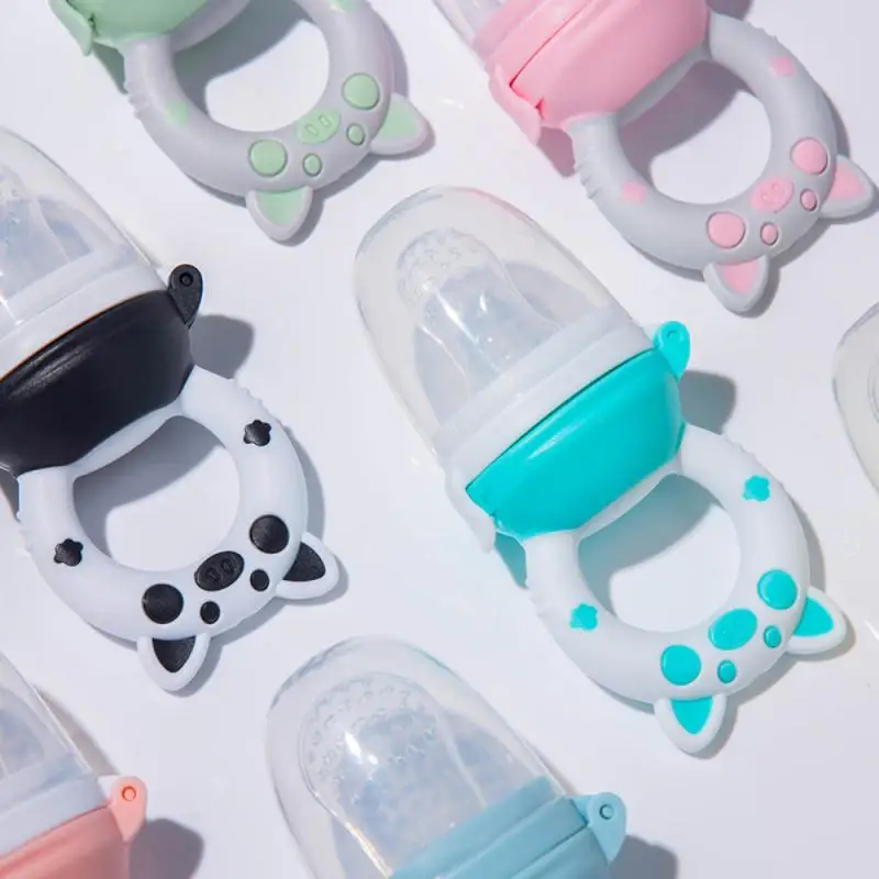 Fruit and vegetable supplementary Feeding Pacifier baby food gum Food-grade silicone Fruit and Vegetable Bite feeding pacifier