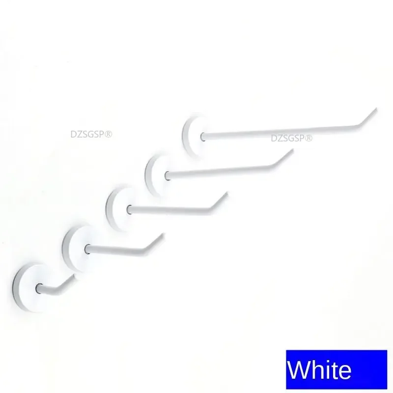 Short Nose Robe Hook for Living Room Bedroom Bathroom Stainless Steel Brushed Surface Wall Mounted Single Hook 6