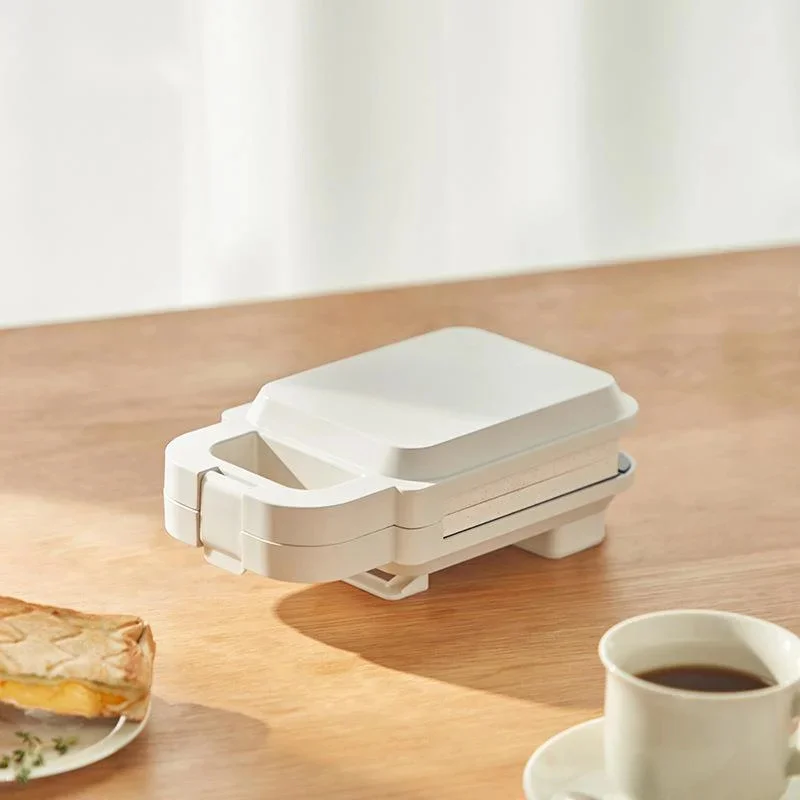 220V 600W Sandwich Machine Breakfast Machine Household Multi-functional Small Waffle Toaster Plus Waffle Plate