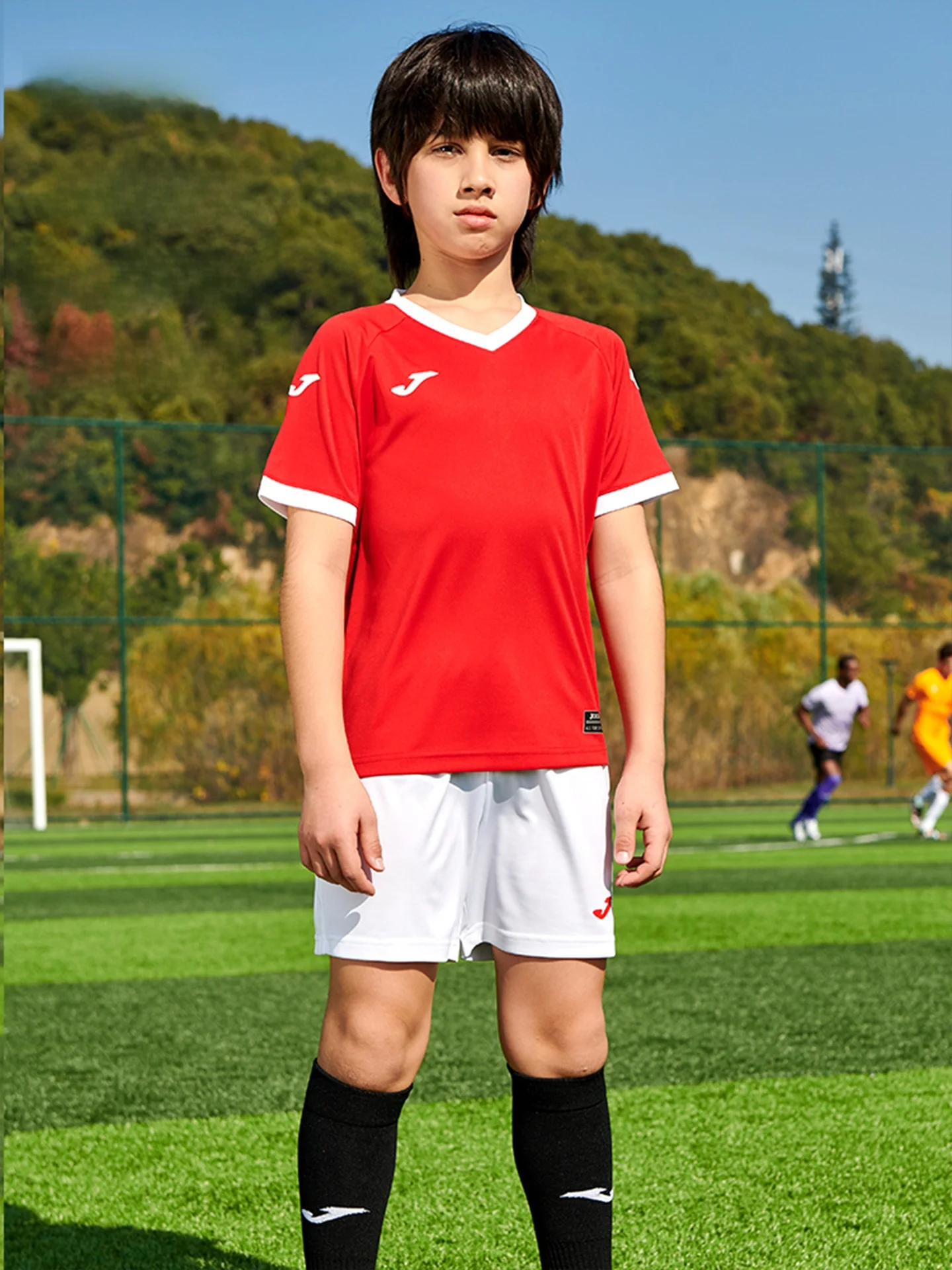 호마 어린이 축구 유니폼 세트 초중등학생용 대회 훈련복 청소년 스포츠웨어
