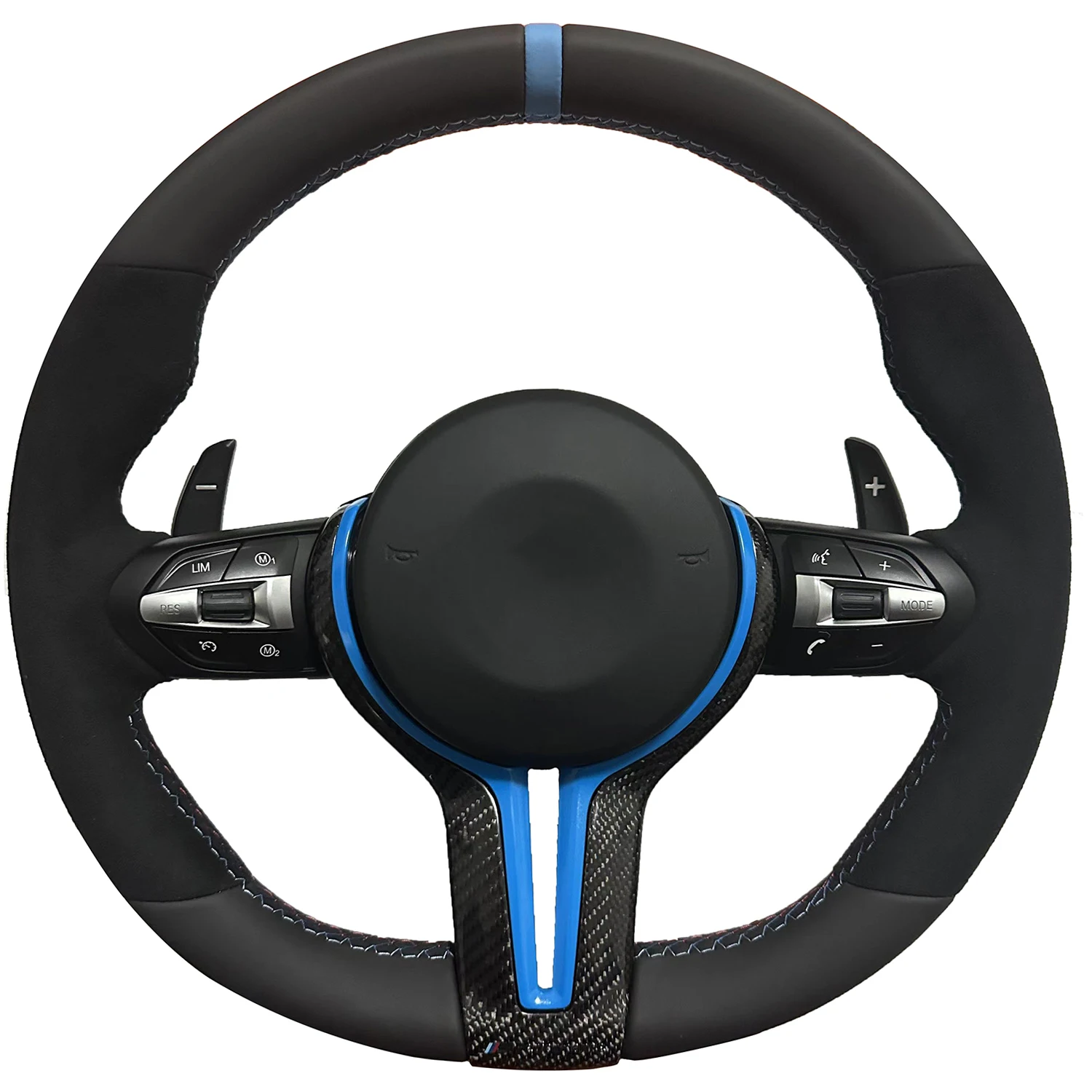 

V2 MP Steering Wheel For BMW F-chassis F01 F02 F06 F07 F10 F15 F16 F20 F21 F30 F20 F31 F32 X1 X2 X3 X4 X5 X6 Old To New