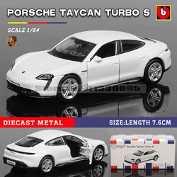 Bburago Luxury Car Model Collection - Kids Holiday Gift Set (TAYCAN TURBO)