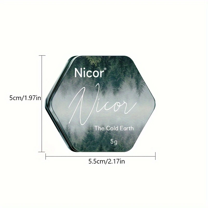 عطر صلب محمول منعش وطويل الأمد للرجال - رائحة وودي...