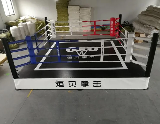 PRO Boxing Ring 14' X 14' Complete Training Elevated Boxing Ring | PRO  Boxing Equipment | Made in U.S.A.