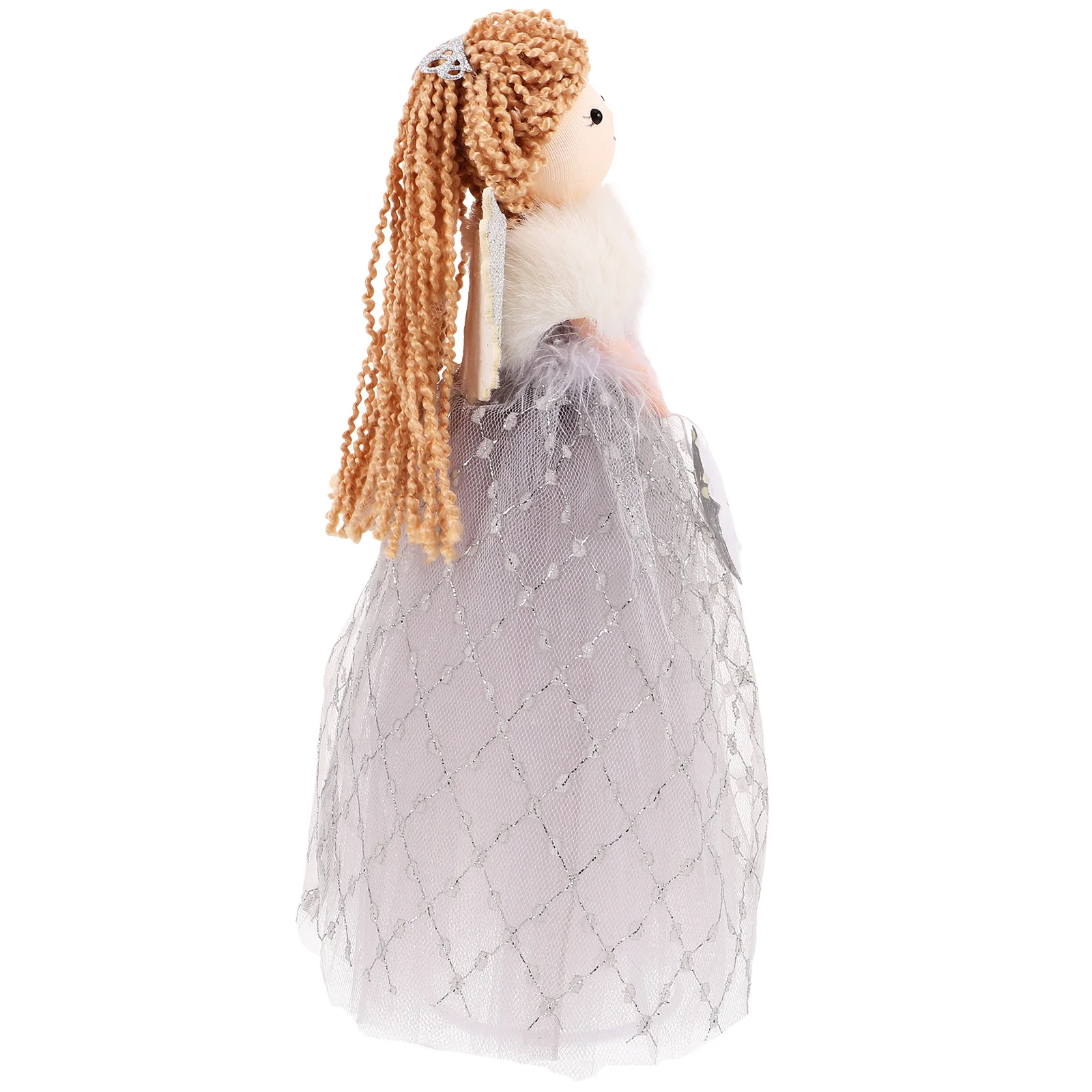 

Christmas Tree Angel Decoration Top Star (gold) Ornament for Little Girl Goodies Angels Statue 1 Topper Ornaments