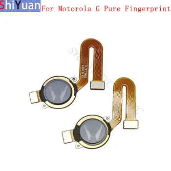 Pulsante del sensore di impronte digitali nastro del cavo flessibile per Motorola G Pure Power Key sensore tattile Flex parti di ricambio 1