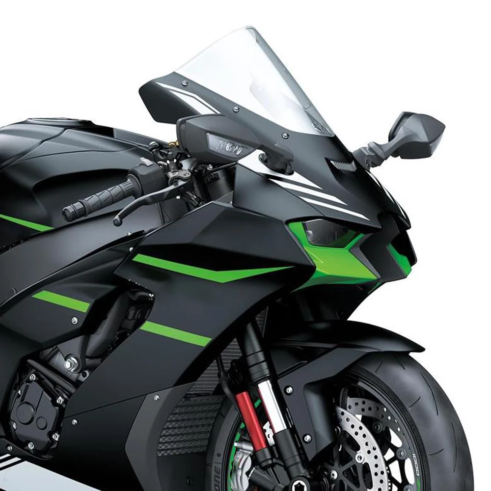 Windschutzscheibe ZX10R ZX10RR Windschutzscheibe für Kawasaki Ninja ZX-10R ZX-10RR ZX 10R 10RR 2021–2025 Deflektorschutz Windschutzscheibe – Detail 4