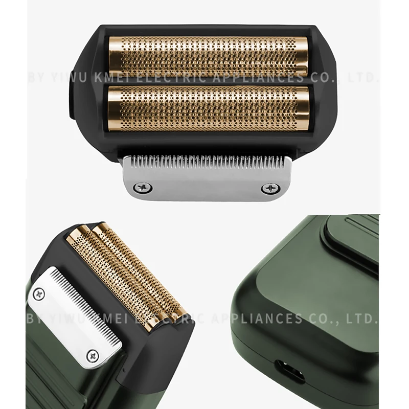 Professional replacement Foil and Cutter Blades Set Suitable For Kemei shaver gold or silver electric shaver blades
