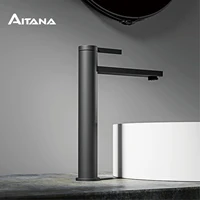 AITANA moderne svart servantbatteri