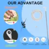 Universal Grounding Rod with 65 ft Ground Wire，Easy to Use with Outdoor Grounded Earthing Mats Pads Sheets Wrist Bands Blankets 5