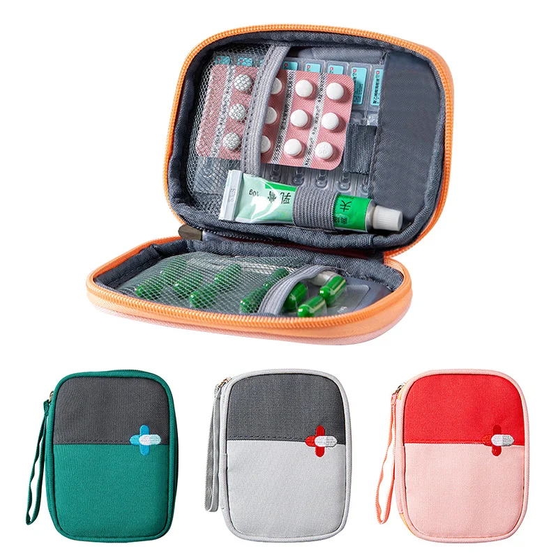 Portable Medicine Storage Bag Mini First Aid Kit Medicine Bags