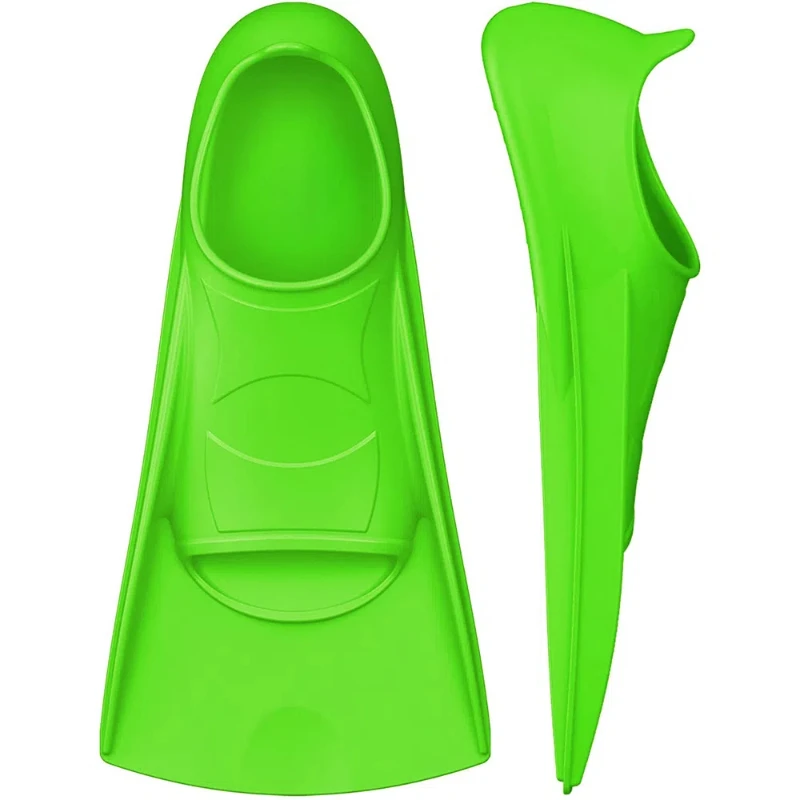 Adult Short Frog Shoes New Silicone Swimming Fin Professional Swimming and Diving Training Webbed Diving Supplies Swimming Fins