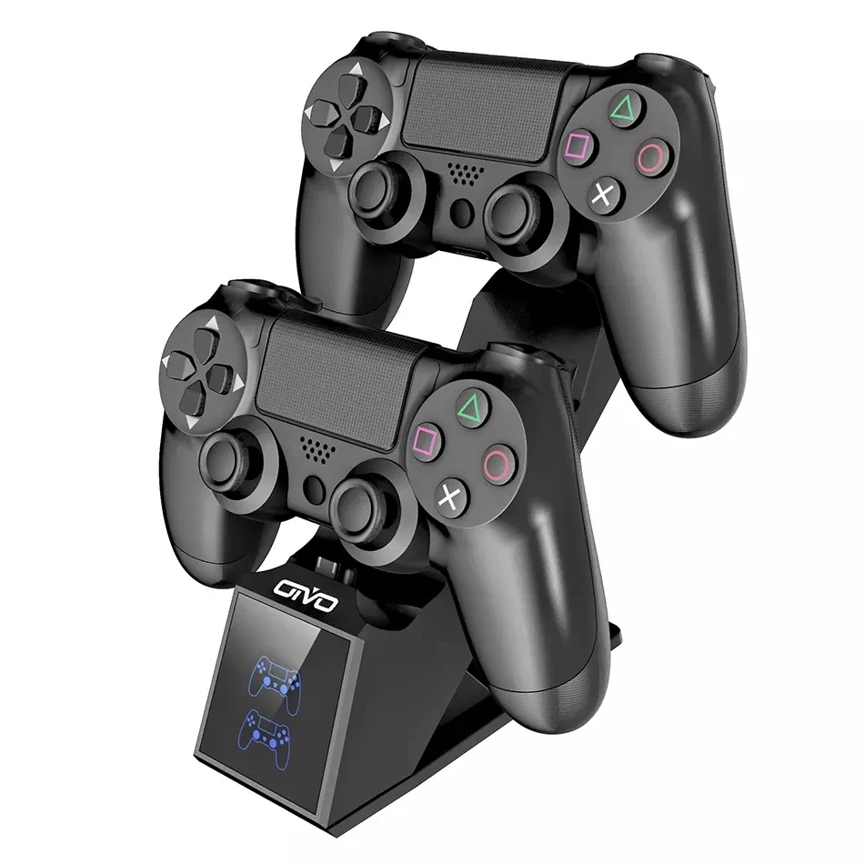 OIVO for PS4 Controller Charging Dock Station 5V 1A Dual Charger Stand with Indicator for Play Station 4 Slim Pro controller AliExpress