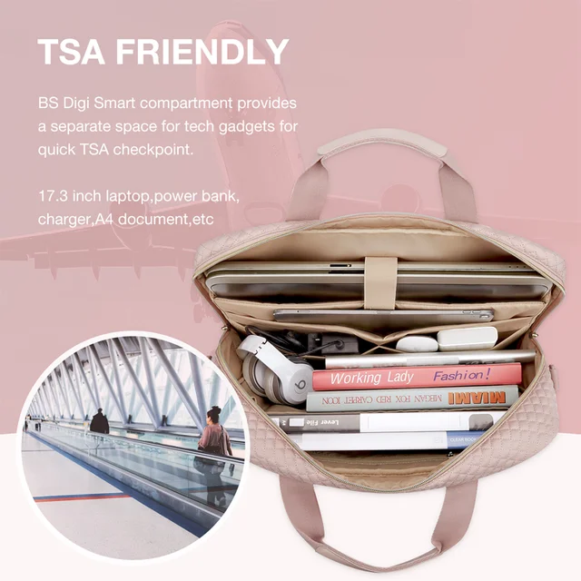 BAGSMART Large Capacity Laptop Bag