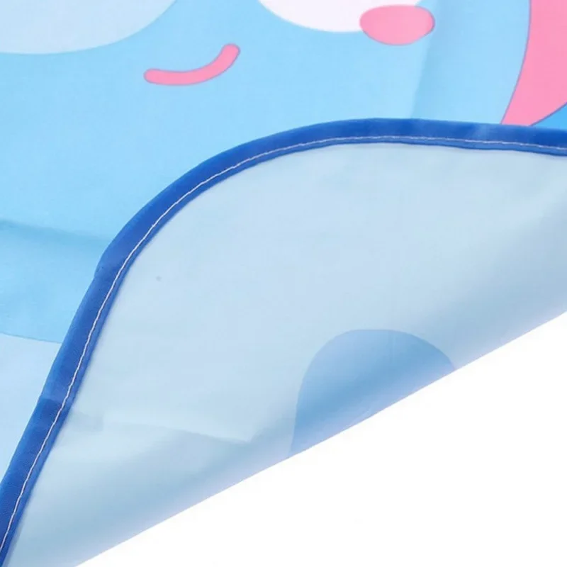 Cute Cartoon Children Eating Drinking Apron Sleeve Cover Set Baby Waterproof and Antifouling Painting Gown Kid Sleeveless Bib