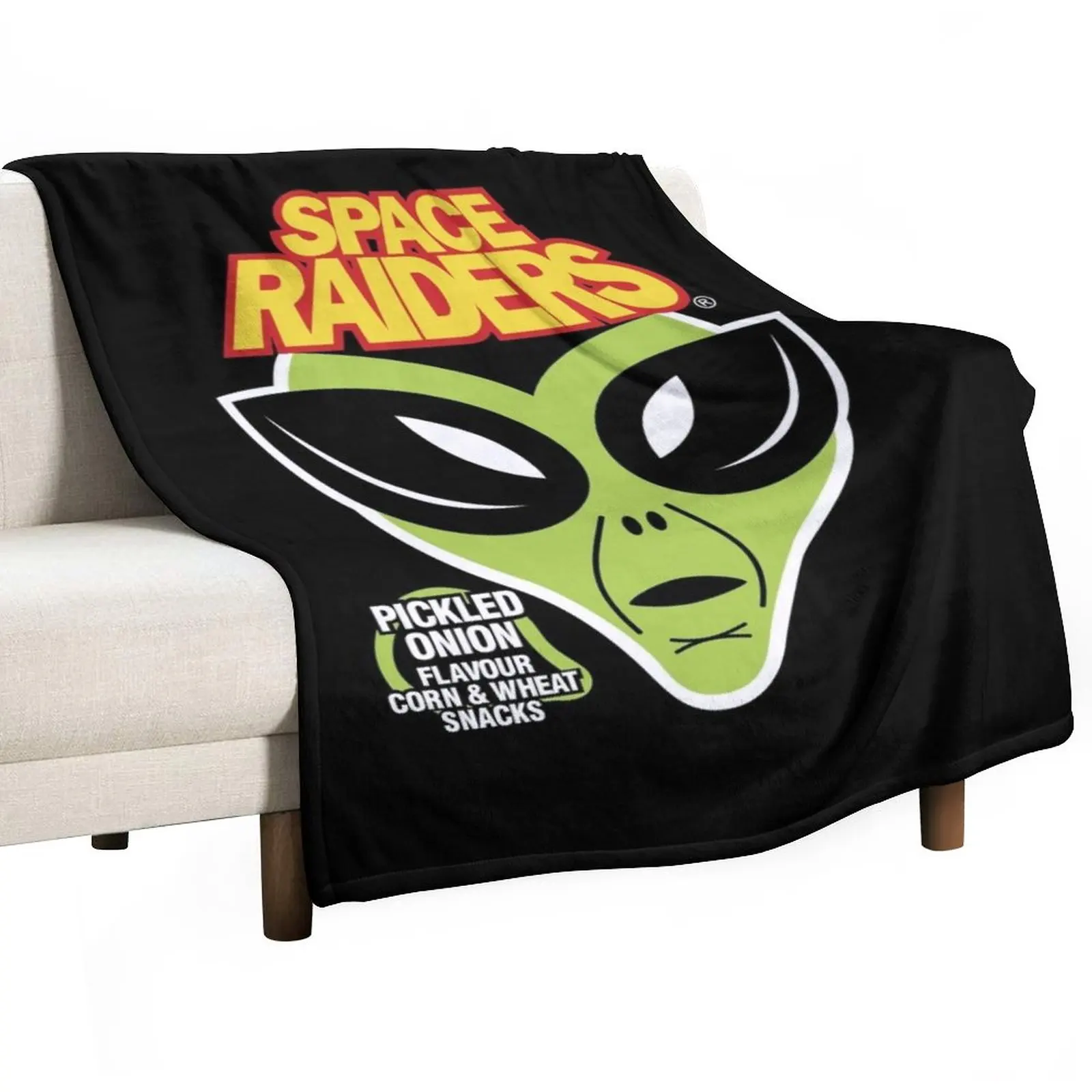 

Space Raiders Crisps British Nostalgia Throw Blanket Soft Blanket Thin Blankets Nap Blanket Soft Plush Plaid