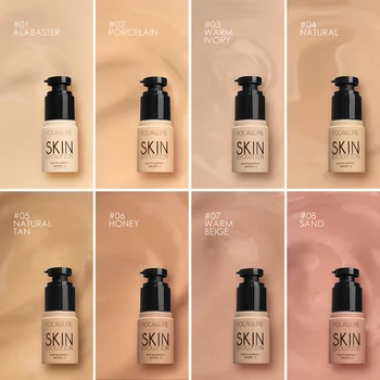 FOCALLURE Waterproof Matte Face Liquid Foundation Full Coverage Concealer Whitening Face Makeup Base Cream Cosmetics for Women 4
