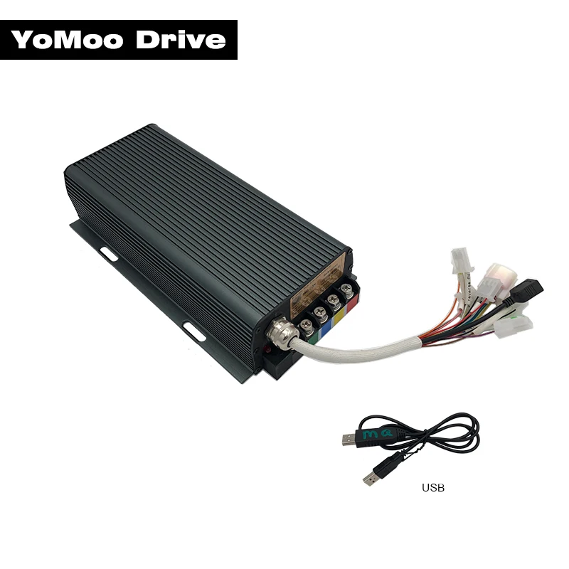 전기 자전거 휠 허브 모터용 사인파 컨트롤러, MQCON SVMC96100 V1, 48V-96V, 100A 피크 250A 2-3KW, 무료 배송