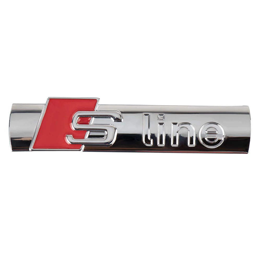 Sleek 3D Metal SLINE Logo Emblem
