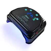 I Believe Rechargeable Nail Lamp 64W Portable Cordless LED UV Manicure Light Stainless Steel Polish Dryer With Handle 1