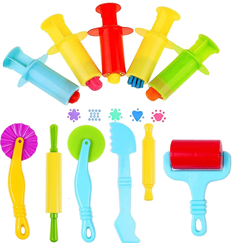 Tools Play Dough Cutters, Various Shapes