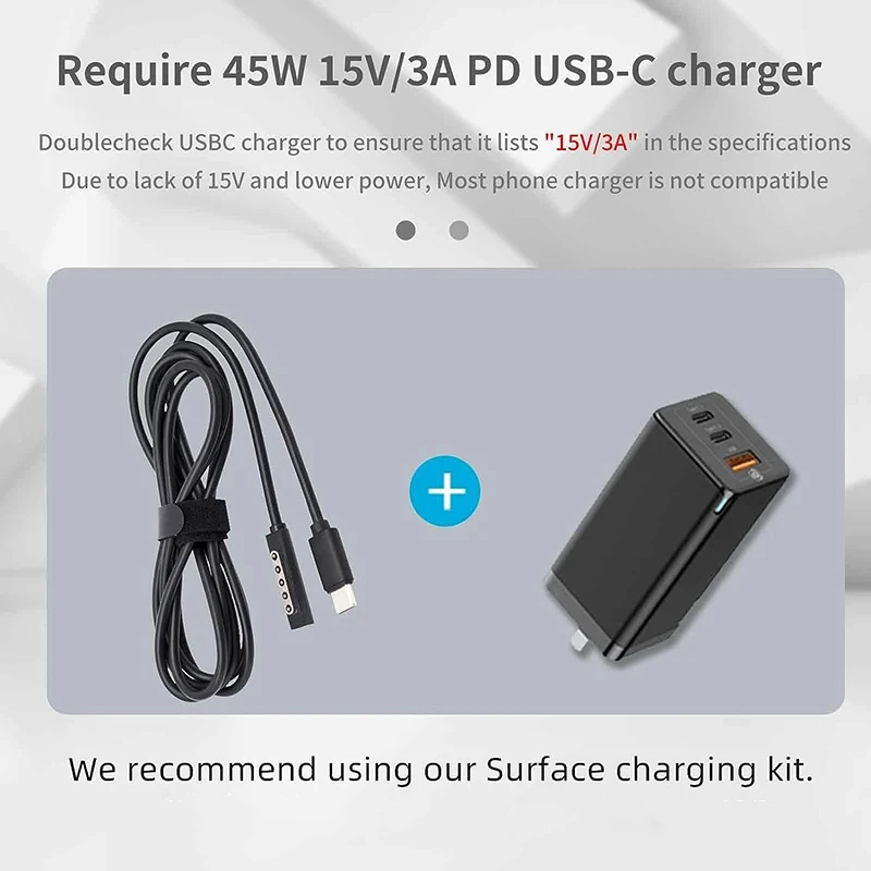 Universal USB Type-C Fast Charging Cable with 15V/3A PD Support