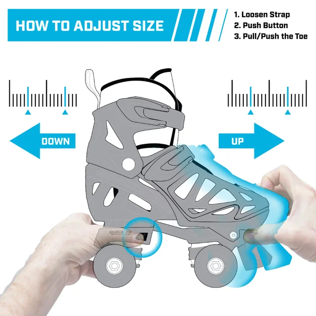 Boys' Adjustable Roller Skates 4