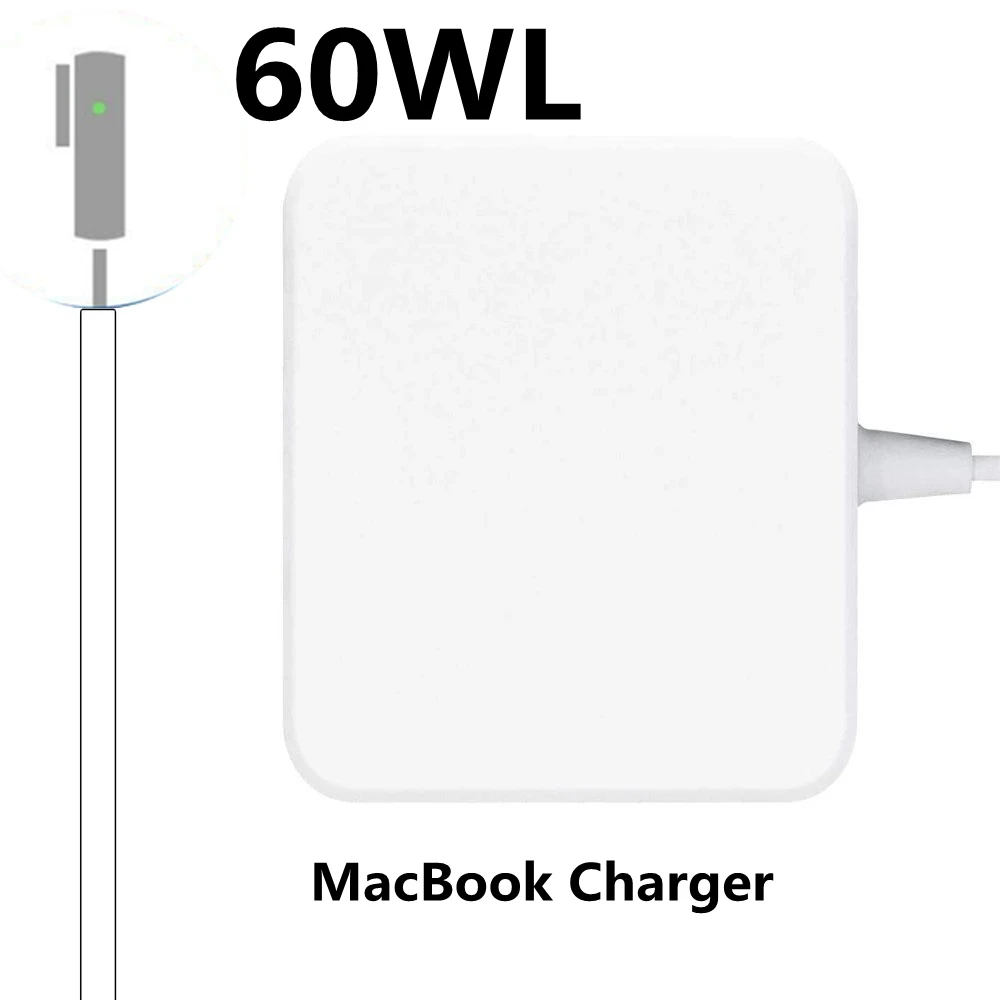 Magsaf * Chargeur Magnétique 60w Pour Macbook Pro 13 "a1184 A1278