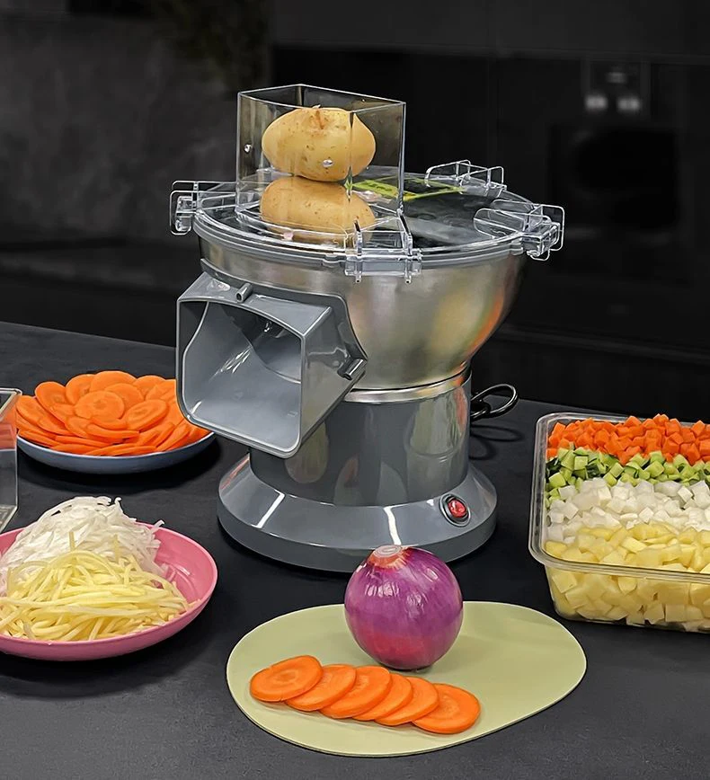 Commercial Electric Dicing Cutter Auto Vegetable Carrot Shredder Slicer Potato Shredding Machine multifunction food Processor