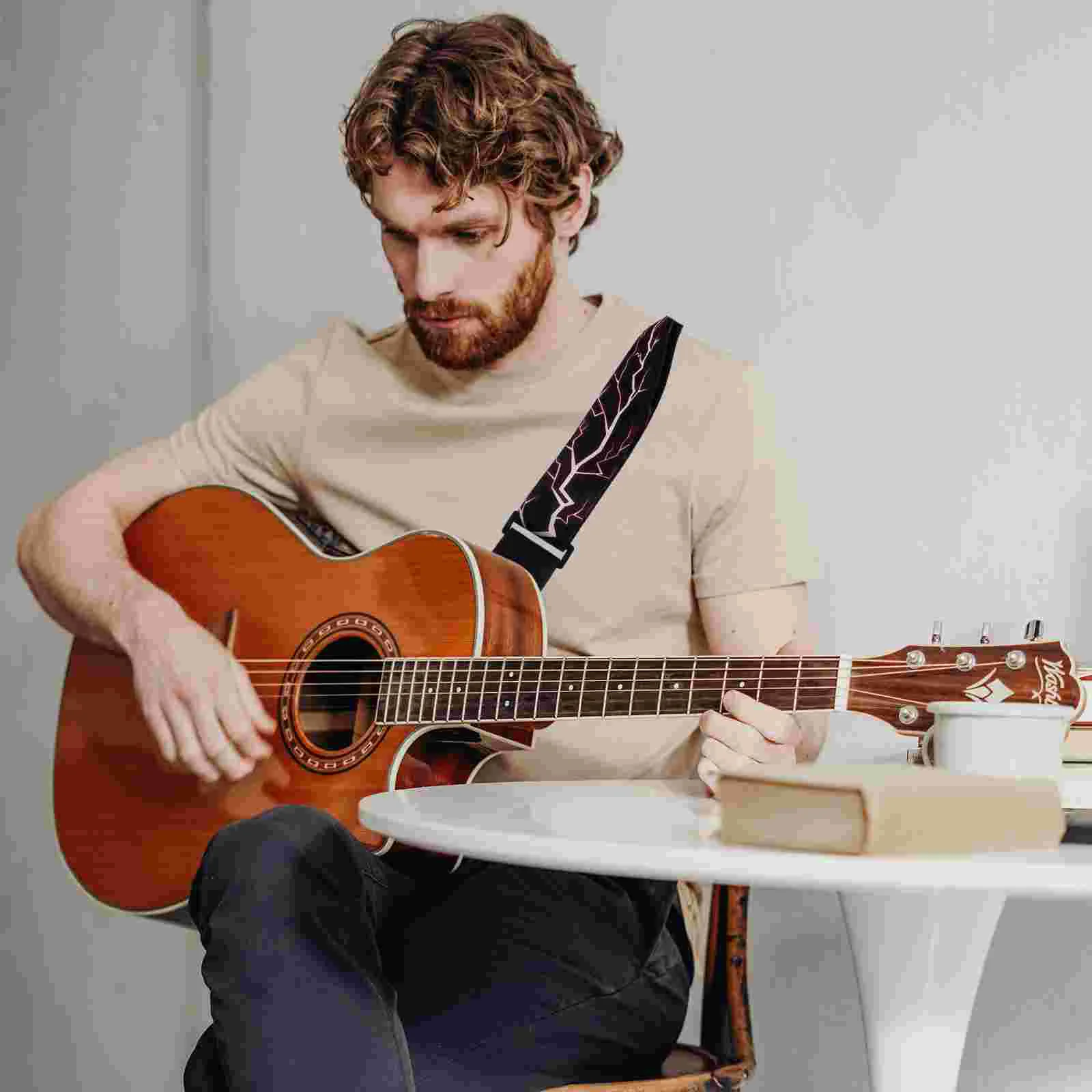 

Guitar Belt Guitar Sling Guitar Polyester Strap Guitar Instrument Strap