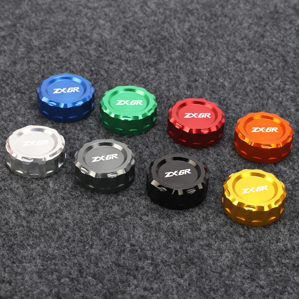 Enhanced Aluminum Rear Brake Fluid Reservoir Cover Cap
