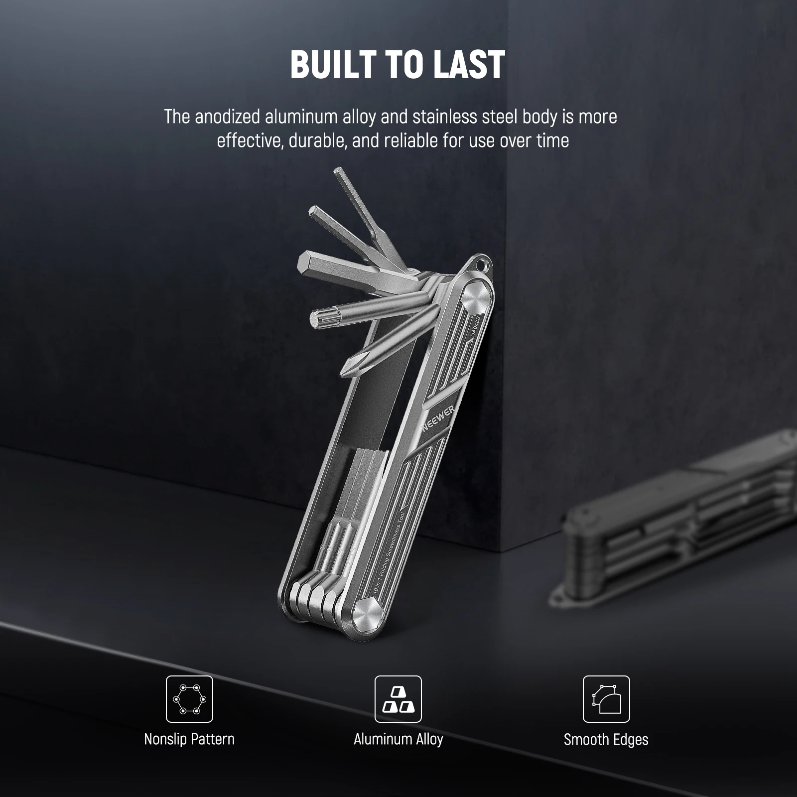 10-in-1 Folding Screwdriver Set Pocket Tool for Camera Cage Rig Top Handle Tripo