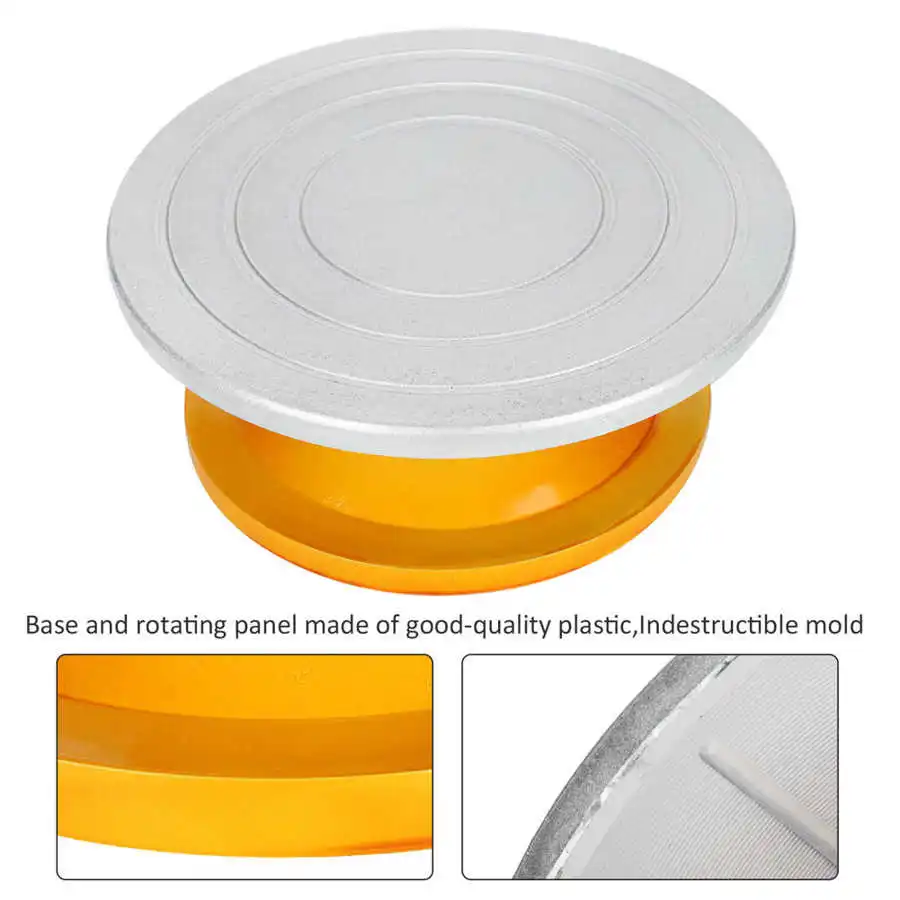 Metal Carving Pottery Wheel Turntable Model-Making Machine Rotating Platform Sculpture Tool Manual Carving Wheel Art Supply