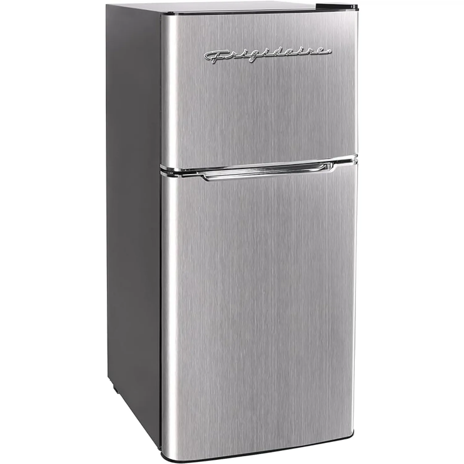 

Холодильник/морозильник Frigidaire EFR451 с 2 дверцами, 4,6 куб. Футов, платиновая серия, нержавеющая сталь, двойной
