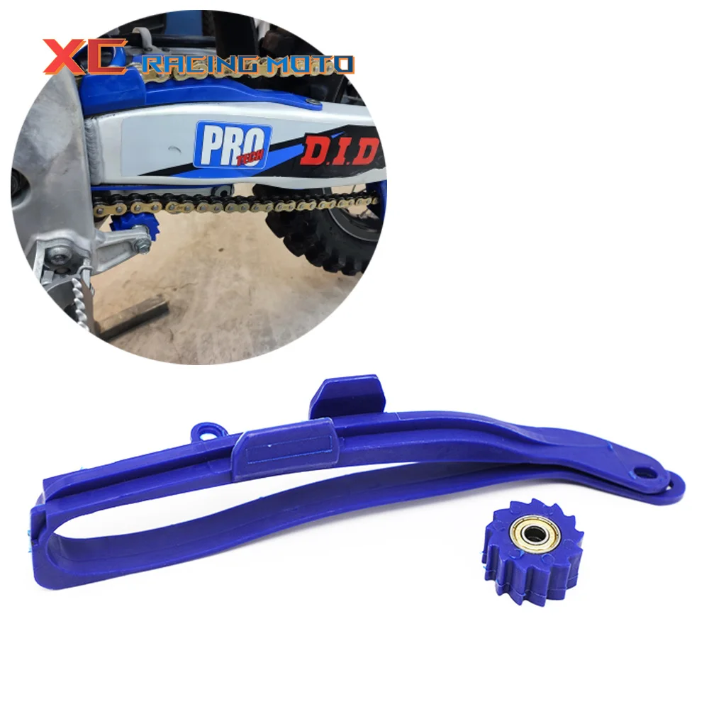 

Motorcycle Dirt Bike Swingarm Roller Chain Slider Guide For YAMAHA YZ WR 125 250 250F 250X 450F 2007-2016 2017 2018 2019 2020