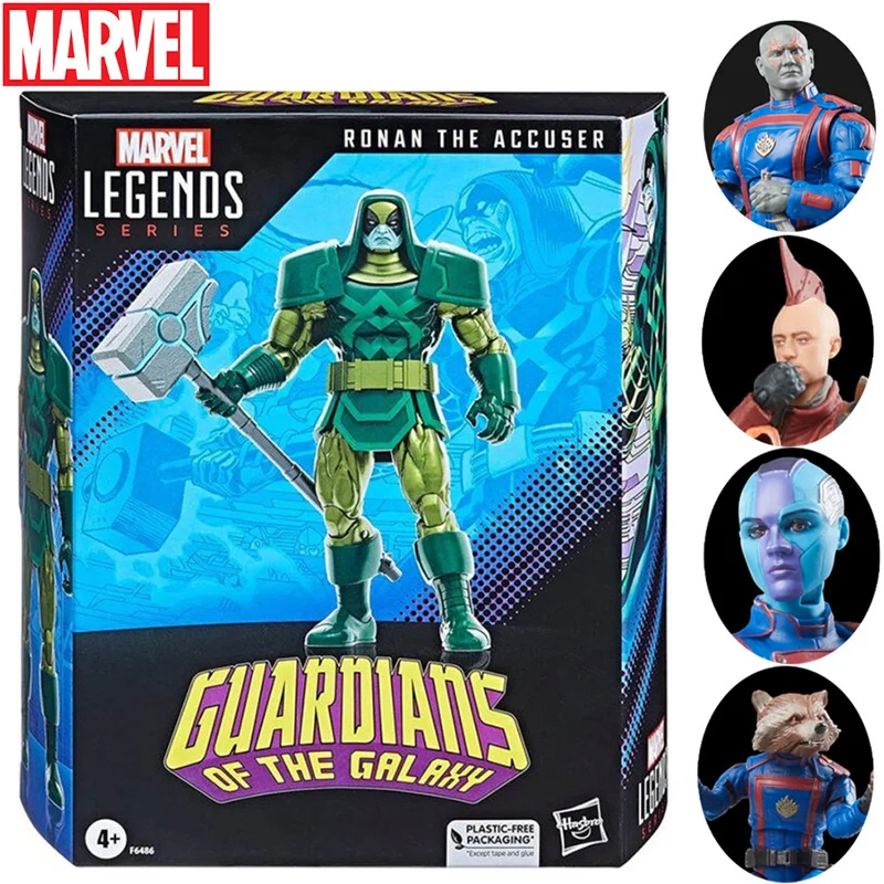

2023 Marvel Legends Ronan Guardians Of The Galaxy Star-Lord/Drax/Mantis/Nebula/Rocket/Adam Warlock /Kraglin 6-Inch Figures Toy