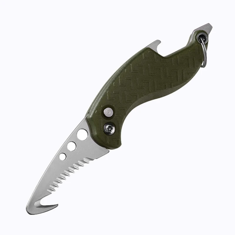 

Safety Utility Knife Box/ Seatbelt Cutter Folding Pocket Keychain Knife TOP ones
