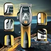 Kemei Trimmer Professional Hair Trimmer DLC Blade Haircut Machine 9000 RPM Magnet Motor Trimmer Electric Clipper for Men KM-1767 3