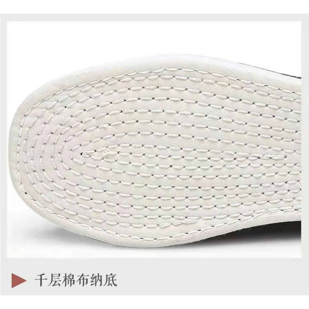 men's handmade thousand layer sole cloth shoes, breathable and comfortable men's outdoor work shoes, customized link 5