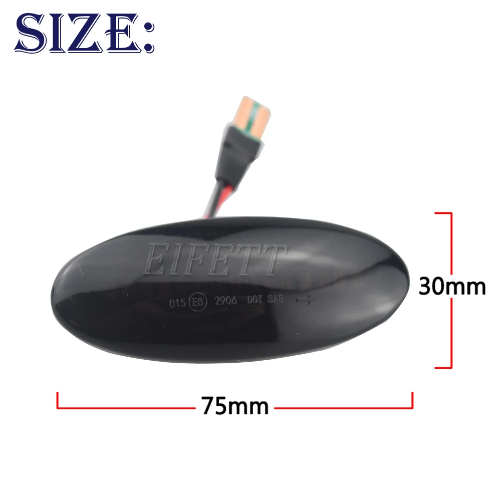 Indicatori Di Direzione A LED Dinamici Sequenziali Compatibili Per Nissan Cube, Juke, Leaf, Micra, Note, Qashqai, X-Trail - 2