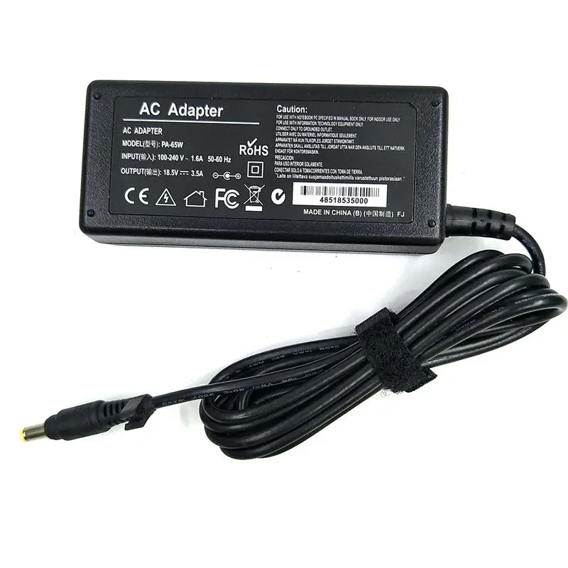 19.5V 3.33A 65W Laptop Adapter Charger 4.8*1.7mm For HP 430 4330s 4415s 4230s 4410s 4311s dv1000 dv1003 dv1004 Power Supply
