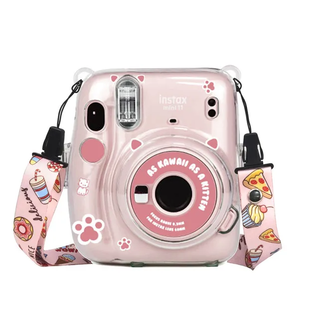 Fujifilm-instax mini 11用透明カメラケース,保護バッグ Fujifilm-instax mini 11用透明カメラケース,保護バッグ